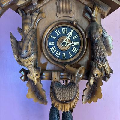 LOT 138: Vintage G.M. Angem Cuckoo Clock