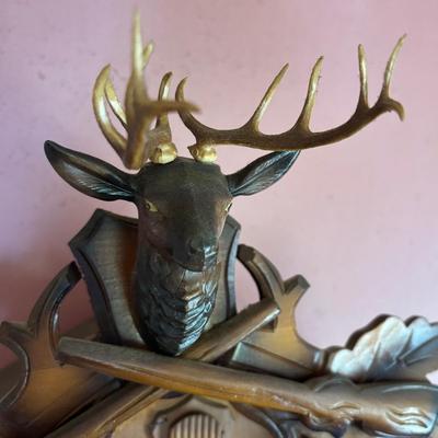 LOT 138: Vintage G.M. Angem Cuckoo Clock