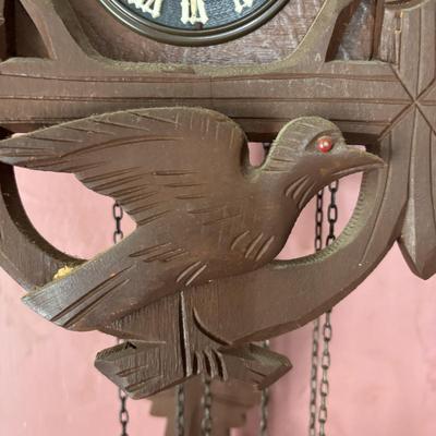 LOT 140: Vintage Made in Germany Cuckoo Clock