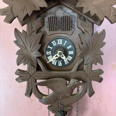 LOT 140: Vintage Made in Germany Cuckoo Clock