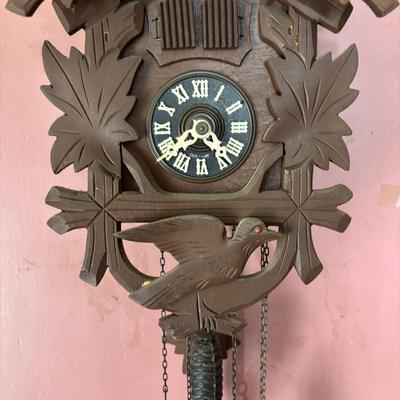 LOT 140: Vintage Made in Germany Cuckoo Clock