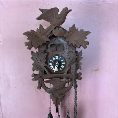 LOT 140: Vintage Made in Germany Cuckoo Clock
