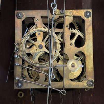 LOT 141: Vintage Cuckoo Clock with Inlay Details & Intricated Carvings