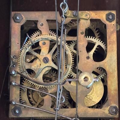 LOT 141: Vintage Cuckoo Clock with Inlay Details & Intricated Carvings