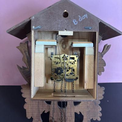 LOT 142: Vintage G.M. Regula 8-Day Cuckoo Clock