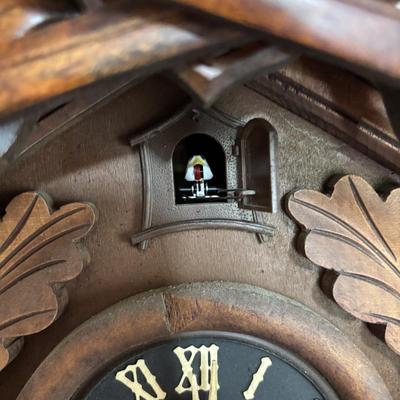 LOT 142: Vintage G.M. Regula 8-Day Cuckoo Clock
