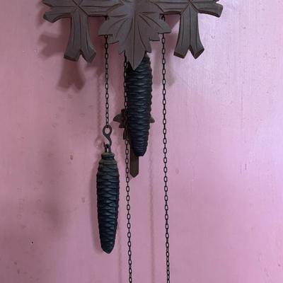 LOT 143: Vintage German Black Forest Region Cuckoo Clock