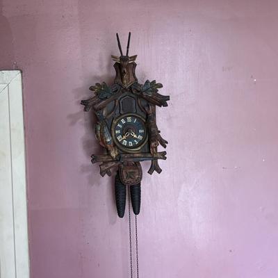 LOT 144: Vintage Gebr. Kuner Cuckoo Clock