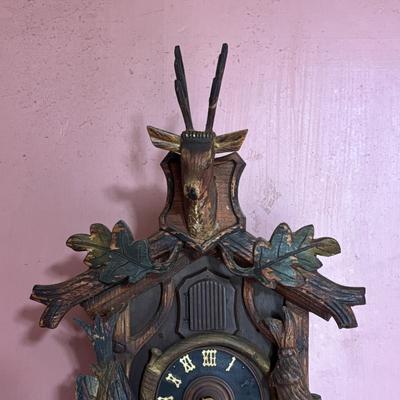 LOT 144: Vintage Gebr. Kuner Cuckoo Clock