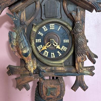 LOT 144: Vintage Gebr. Kuner Cuckoo Clock