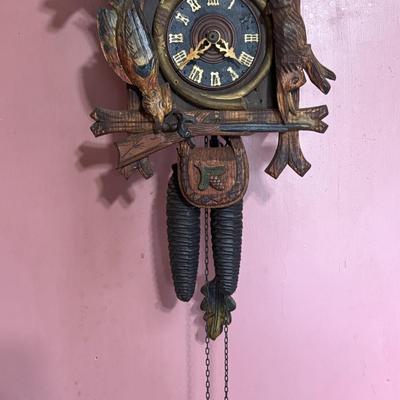 LOT 144: Vintage Gebr. Kuner Cuckoo Clock
