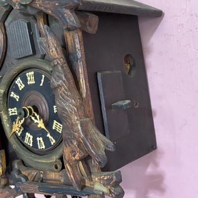LOT 144: Vintage Gebr. Kuner Cuckoo Clock