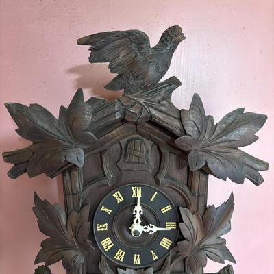 LOT 145: Vintage Cuckoo Clock: Amercian Cuckoo Clock Co., Philadelphia PA