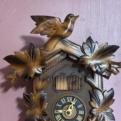 LOT 147: Made in Germany G.M. Angem Cuckoo Clock