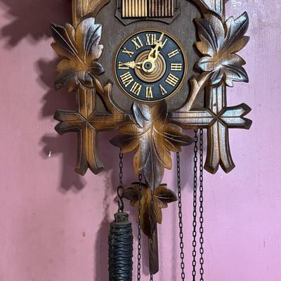 LOT 147: Made in Germany G.M. Angem Cuckoo Clock