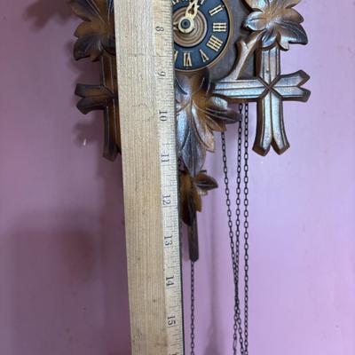 LOT 147: Made in Germany G.M. Angem Cuckoo Clock