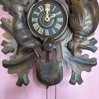 LOT 148: Vintage Backmaier & Klemmer Cuckoo Clock