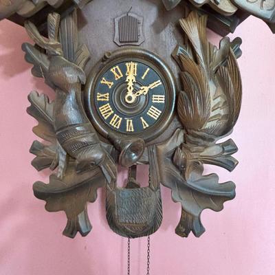 LOT 148: Vintage Backmaier & Klemmer Cuckoo Clock