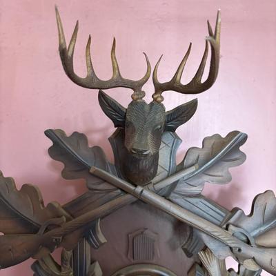 LOT 148: Vintage Backmaier & Klemmer Cuckoo Clock