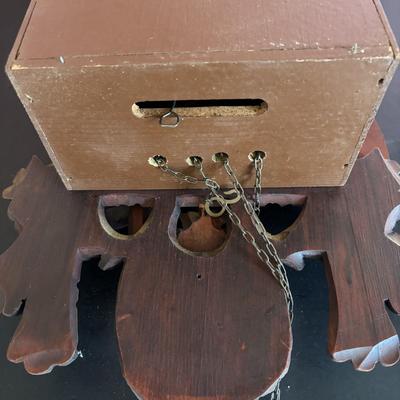 LOT 149: Vintage G.M. Regula Cuckoo Clock