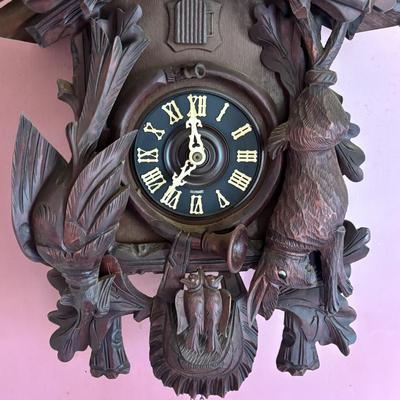 LOT 149: Vintage G.M. Regula Cuckoo Clock