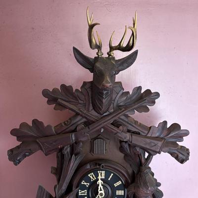 LOT 149: Vintage G.M. Regula Cuckoo Clock