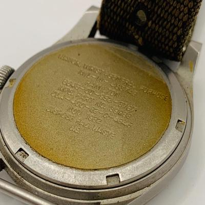 LOT 154: Vintage Hamilton Khaki Military Watch