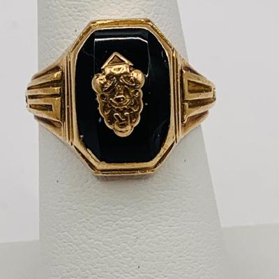 LOT 157: Dieges and Clust 10 Gold Class 1949 Class Ring Size 4.5 - 5 6.1 gtw