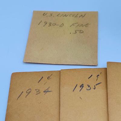 LOT 160: Large Collection of Wheat Back Pennies Featuring the 1909 VDB Penny