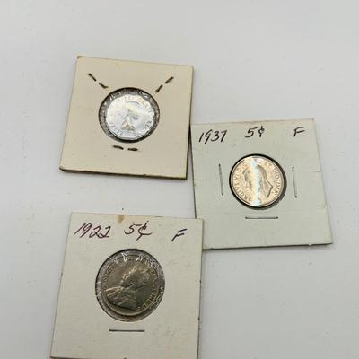 LOT 168: An Assortment of Canadian Nickels from 1920 - 1960's