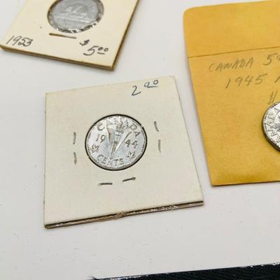 LOT 168: An Assortment of Canadian Nickels from 1920 - 1960's