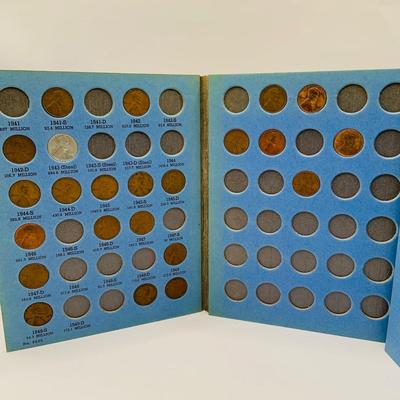 LOT 167: Coin Collection Set Lincoln Head Cent, Roosevelt Dime.and Buffalo Nickel.