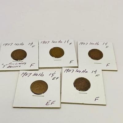 LOT 170: Indian Head Pennies