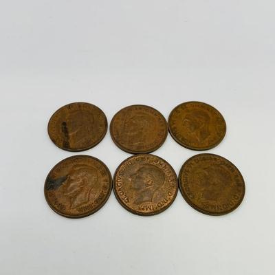 LOT 175: Collection of Australian Pennies from 1913 -1943