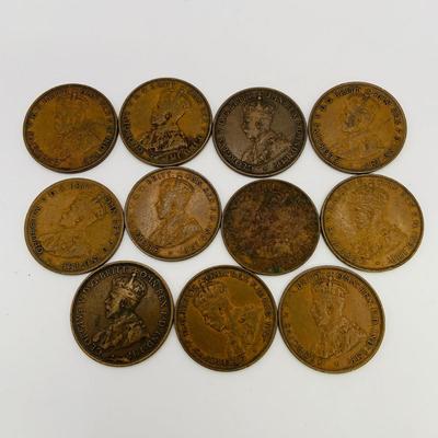LOT 175: Collection of Australian Pennies from 1913 -1943