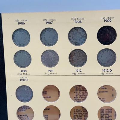 LOT 176: Coin Collection Sets Liberty Head Nickels, Lincoln Cents and US Small Cents 1857 -1909