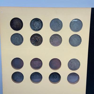 LOT 176: Coin Collection Sets Liberty Head Nickels, Lincoln Cents and US Small Cents 1857 -1909