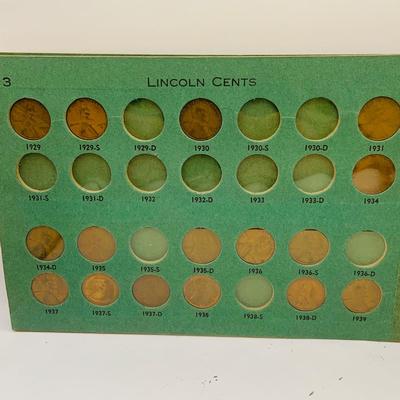 LOT 176: Coin Collection Sets Liberty Head Nickels, Lincoln Cents and US Small Cents 1857 -1909