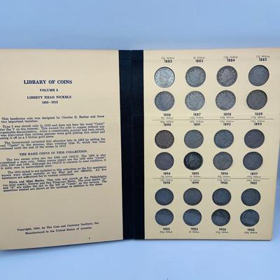 LOT 176: Coin Collection Sets Liberty Head Nickels, Lincoln Cents and US Small Cents 1857 -1909