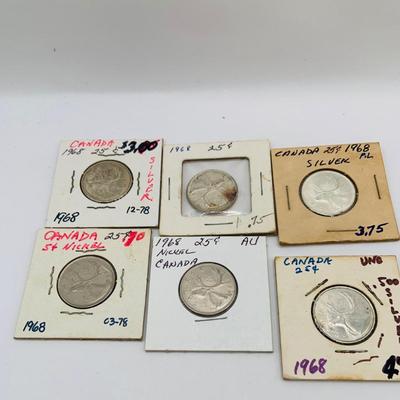 LOT 177 Assortment of Canadian Collectible Coins