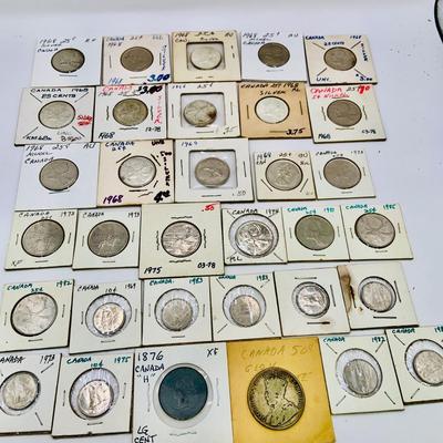 LOT 177 Assortment of Canadian Collectible Coins