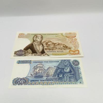 LOT 178: Collection of Foreign Currency Luxembourg, Cyprus, Greece, Canada, Mexico and Hong Kong