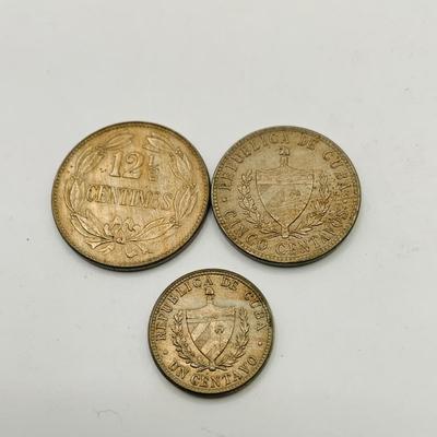 LOT 180: Collection of Coin from German, Philippines, Mexico, United Kingdom and Other Countries