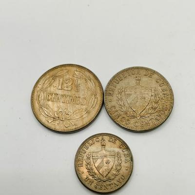 LOT 180: Collection of Coin from German, Philippines, Mexico, United Kingdom and Other Countries