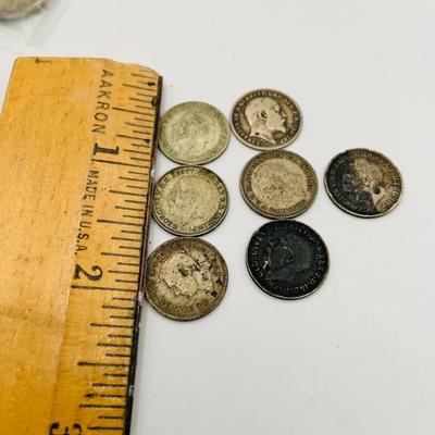 LOT 180: Collection of Coin from German, Philippines, Mexico, United Kingdom and Other Countries