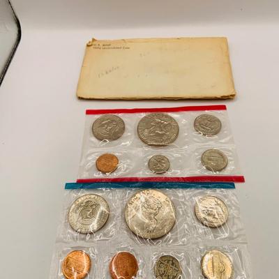 LOT:: US Mint Uncirculated Coin Sets 1971, 1972 & 1974