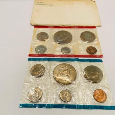 LOT:: US Mint Uncirculated Coin Sets 1971, 1972 & 1974