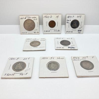 LOT 245: Vintage Coin Collection