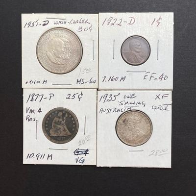 LOT 245: Vintage Coin Collection