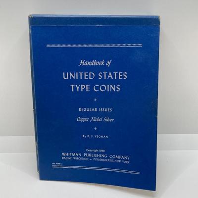 LOT 246: United States Coin Type Collection Books No. 9026A and No. 9026B with Antique / Vintage Coins